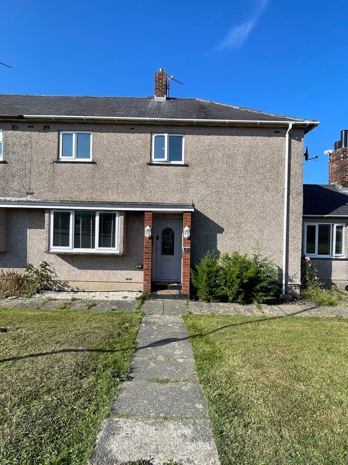 Front from Ffordd Corn Hir