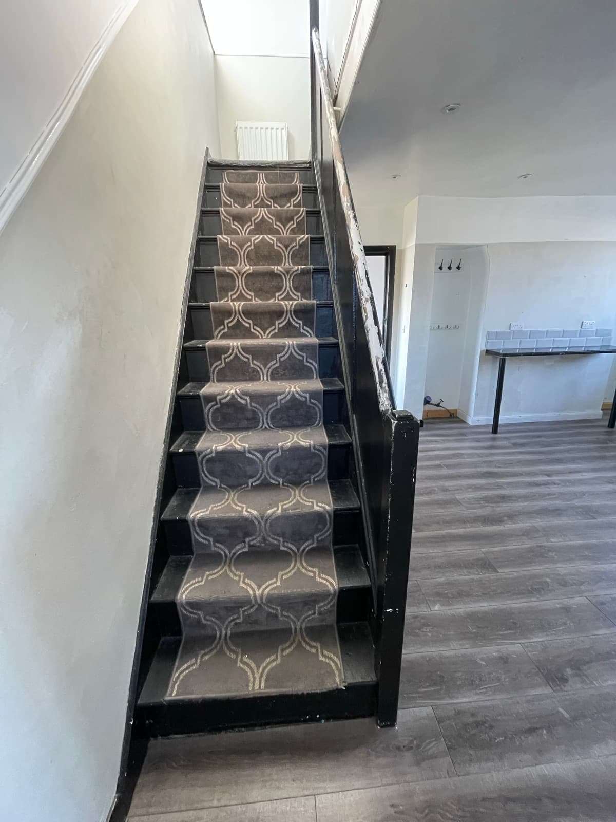 Staircase to the first floor