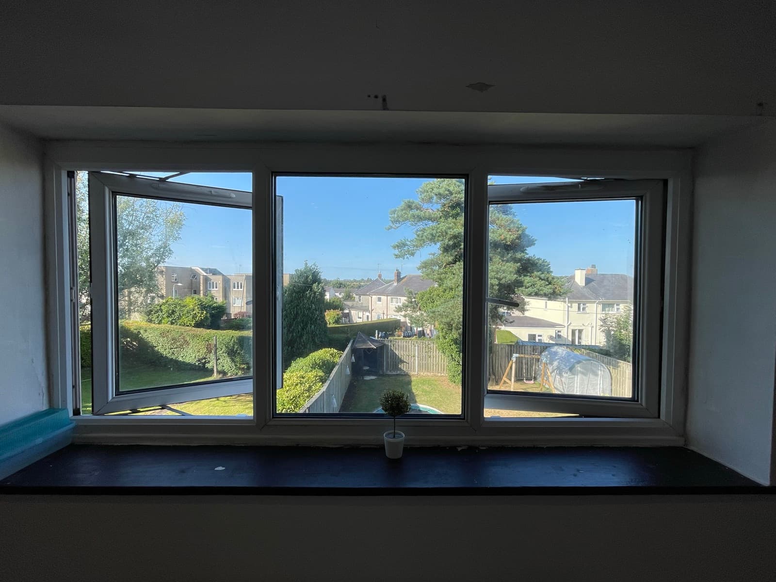 View from master bedroom